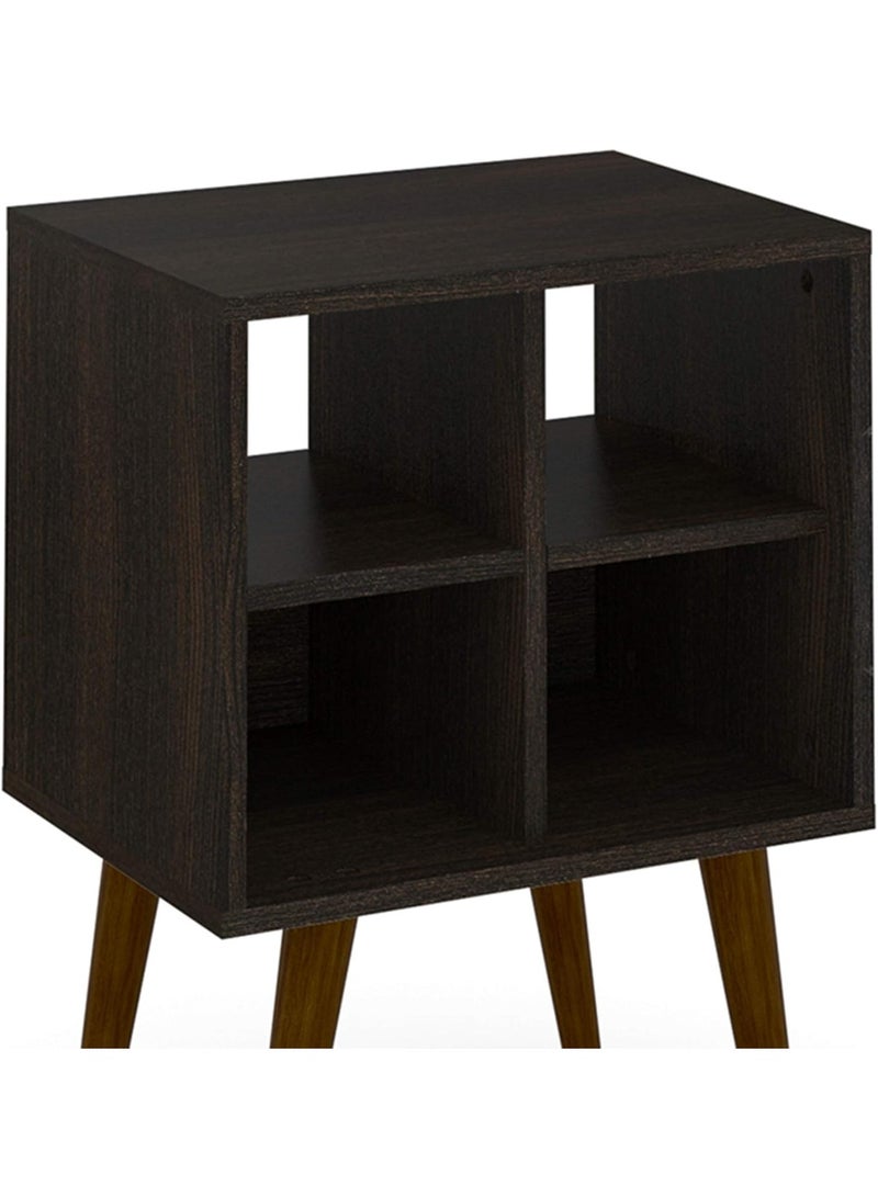 Tecno Mobili Side Table, Tobacco, RIV051 - Image 4